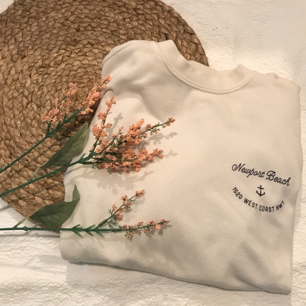 Brandy Melville Newport Beach Sweatshirt